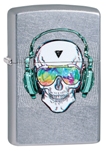 Зажигалка Zippo 29855 Skull Headphone Design